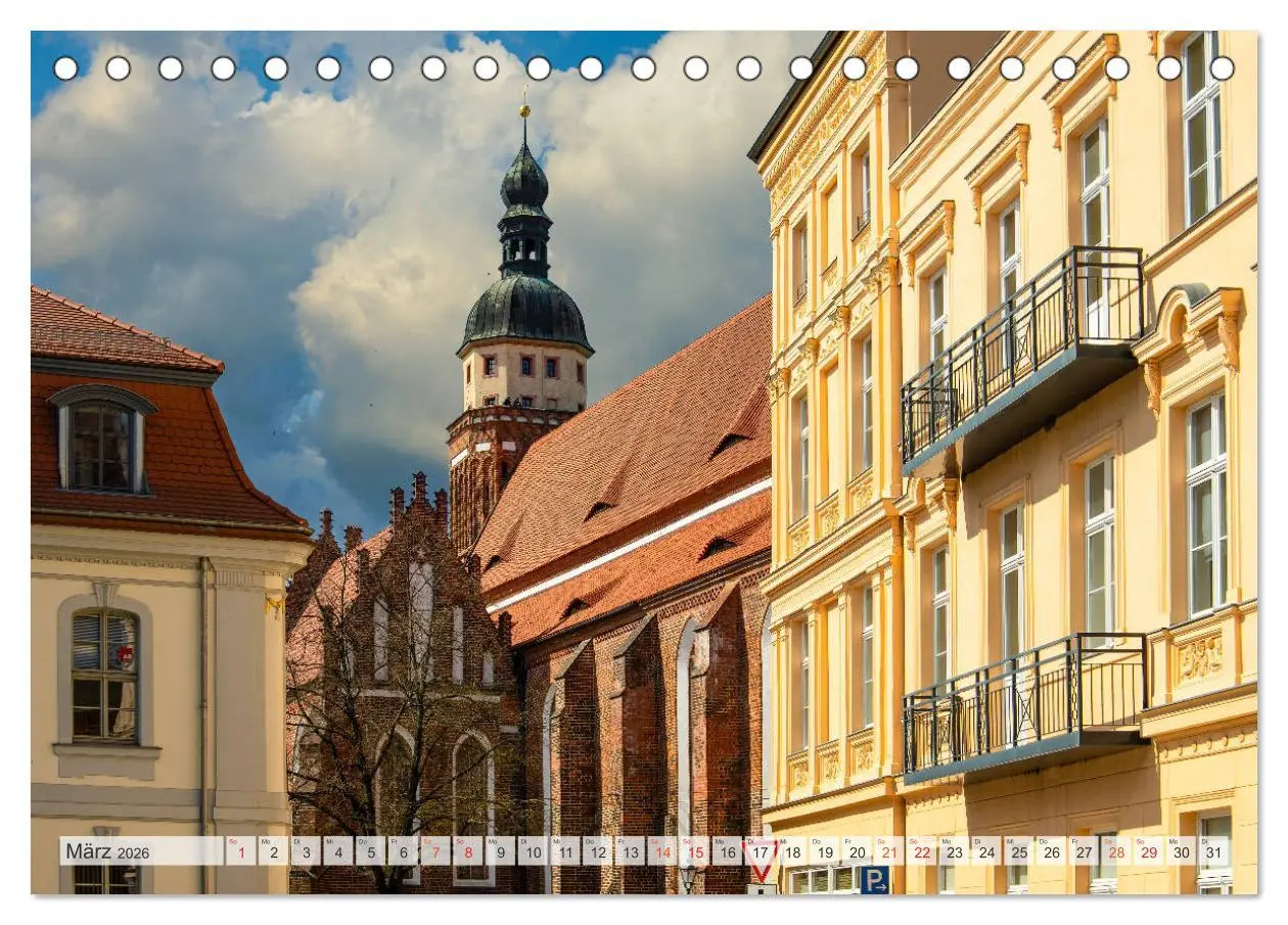 Bild: 9783457798508 | Cottbus Impressionen (Tischkalender 2026 DIN A5 quer), CALVENDO...