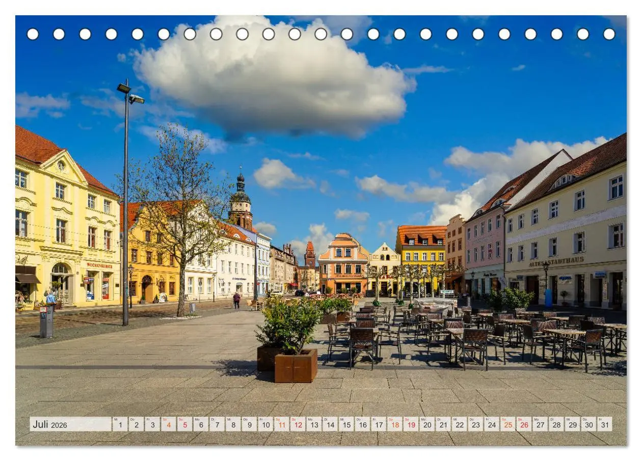Bild: 9783457798508 | Cottbus Impressionen (Tischkalender 2026 DIN A5 quer), CALVENDO...