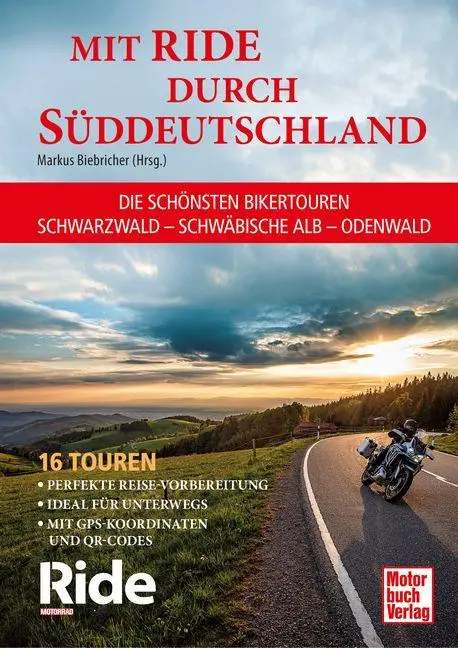 Cover: 9783613048508 | Mit RIDE durch Süddeutschland | Markus Biebricher | Buch | 208 S.