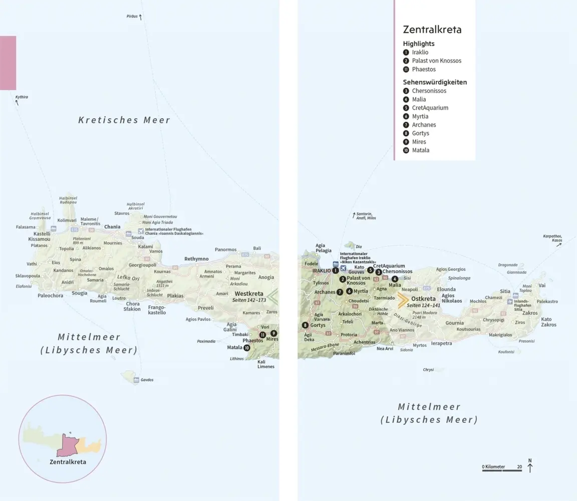 Bild: 9783734208508 | Vis-à-Vis Reiseführer Kreta | DK Verlag - Reise | Taschenbuch | 192 S.