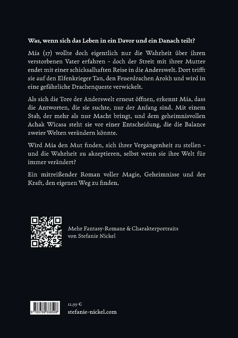 Rückseite: 9783769338508 | Drachenqueste | Die letzte Reise des Falken | Stefanie Nickel | Buch