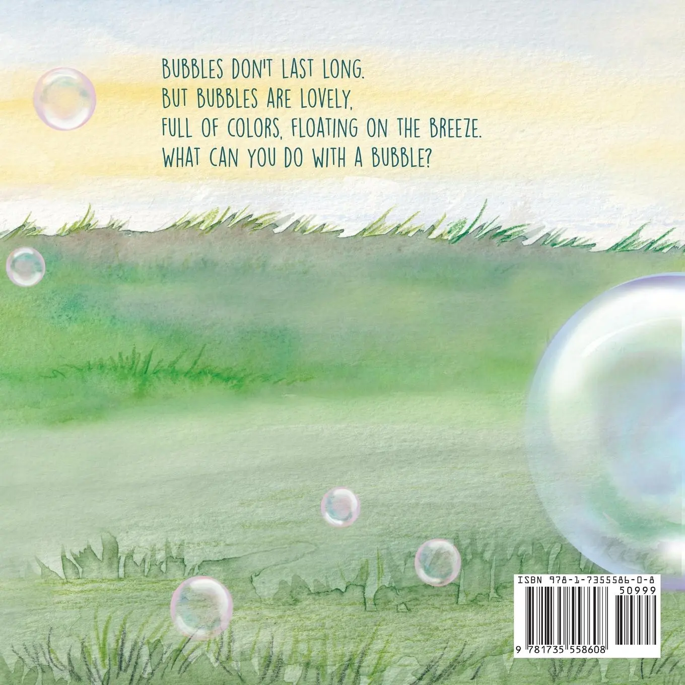 Rückseite: 9781735558608 | You Can't Kiss A Bubble | Karen A Wyle | Taschenbuch | Englisch | 2021