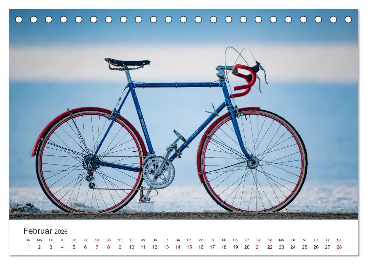 Bild: 9783457548608 | Stahlrenner - Rennrad-Klassiker aus Europa (Tischkalender 2026 DIN...