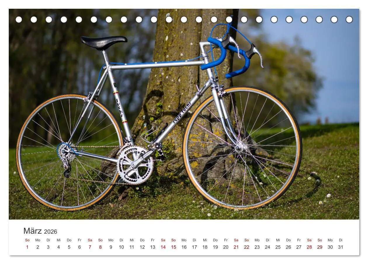 Bild: 9783457548608 | Stahlrenner - Rennrad-Klassiker aus Europa (Tischkalender 2026 DIN...