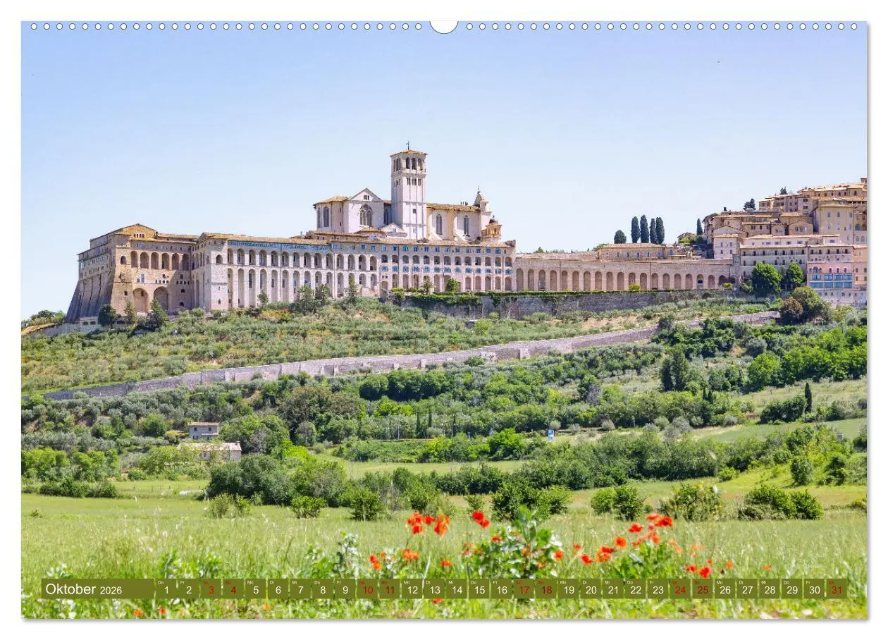 Bild: 9783457618608 | Im Herzen Umbriens (Wandkalender 2026 DIN A2 quer), CALVENDO...
