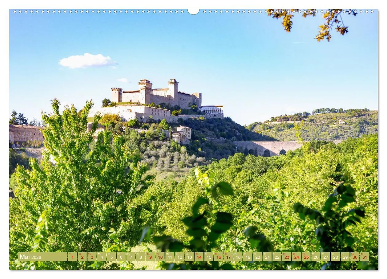 Bild: 9783457618608 | Im Herzen Umbriens (Wandkalender 2026 DIN A2 quer), CALVENDO...
