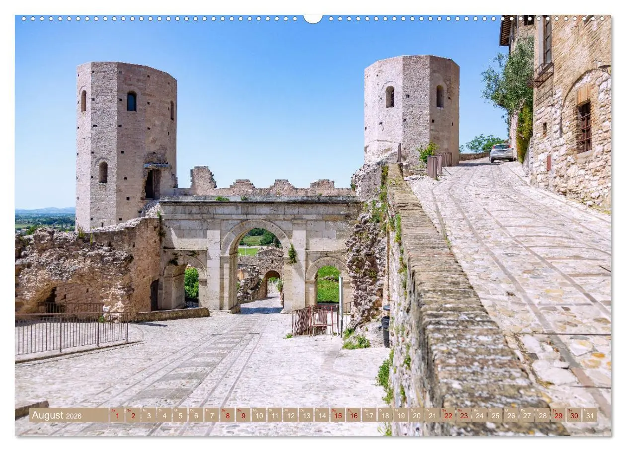 Bild: 9783457618608 | Im Herzen Umbriens (Wandkalender 2026 DIN A2 quer), CALVENDO...