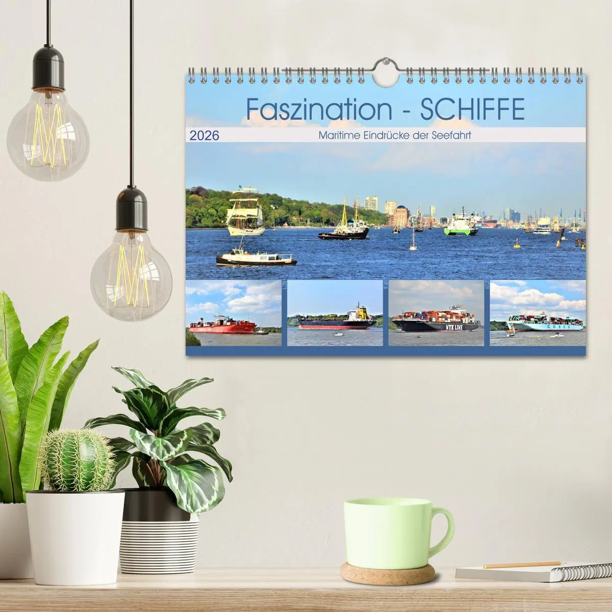 Bild: 9783457858608 | Faszination - SCHIFFE (Wandkalender 2026 DIN A4 quer), CALVENDO...