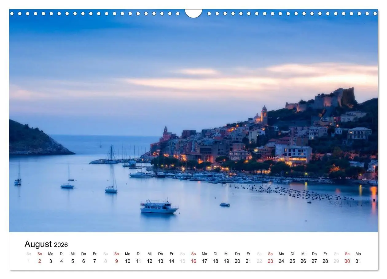 Bild: 9783516018608 | Blick auf die Ligurische Küste (Wandkalender 2026 DIN A3 quer),...