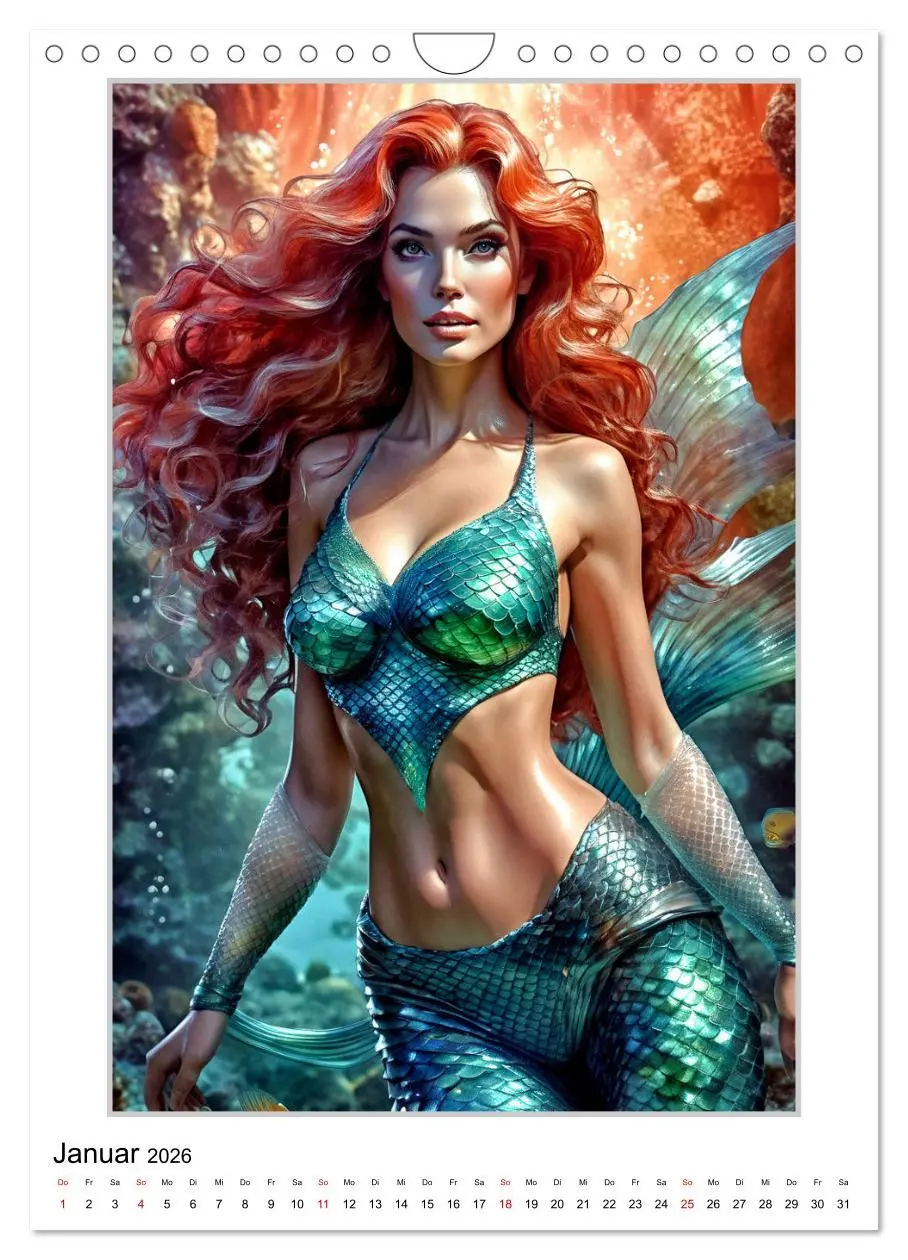 Bild: 9783516258608 | Fantasy-Frauenfiguren (Wandkalender 2026 DIN A4 hoch), CALVENDO...