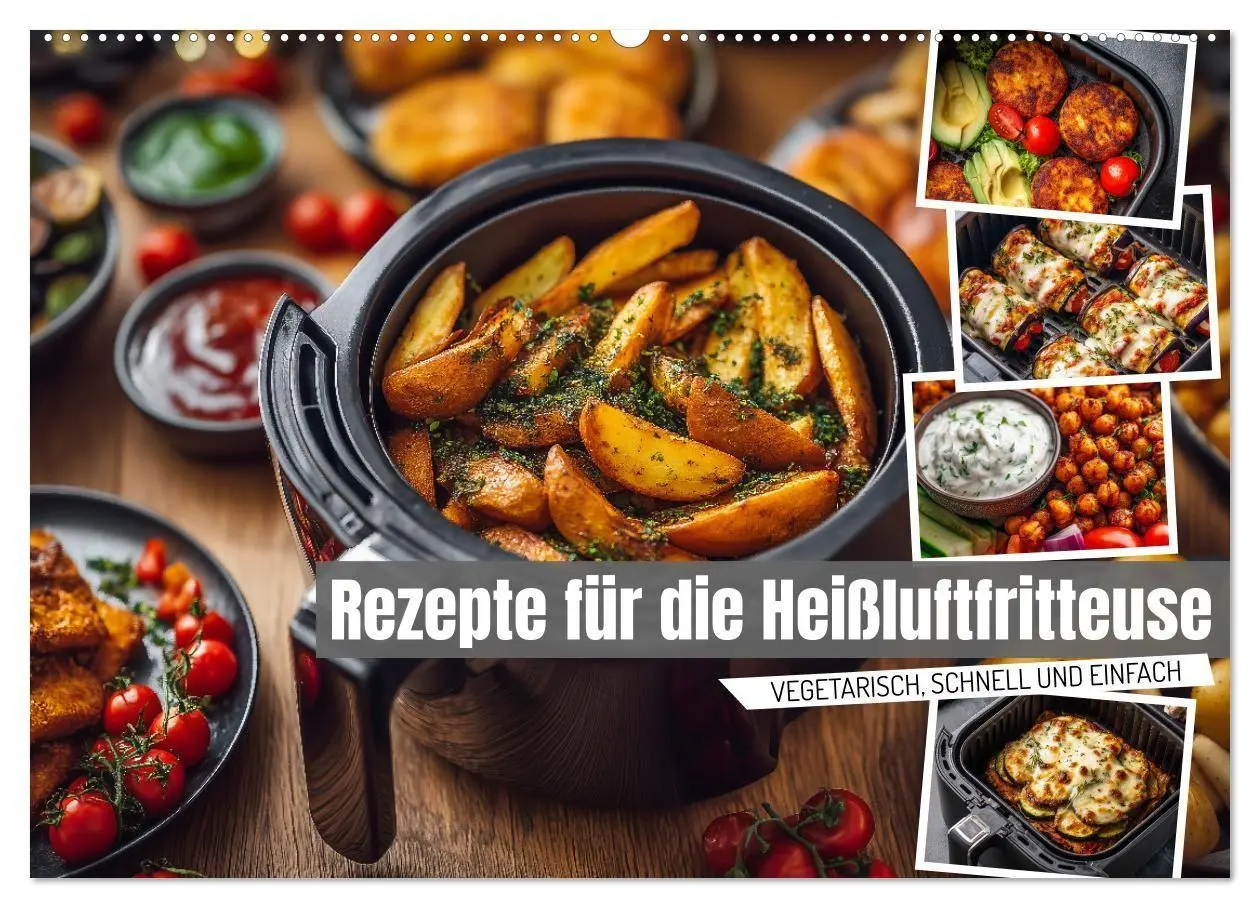 Cover: 9783516708608 | Rezepte für die Heißluftfritteuse - vegetarisch, schnell und...