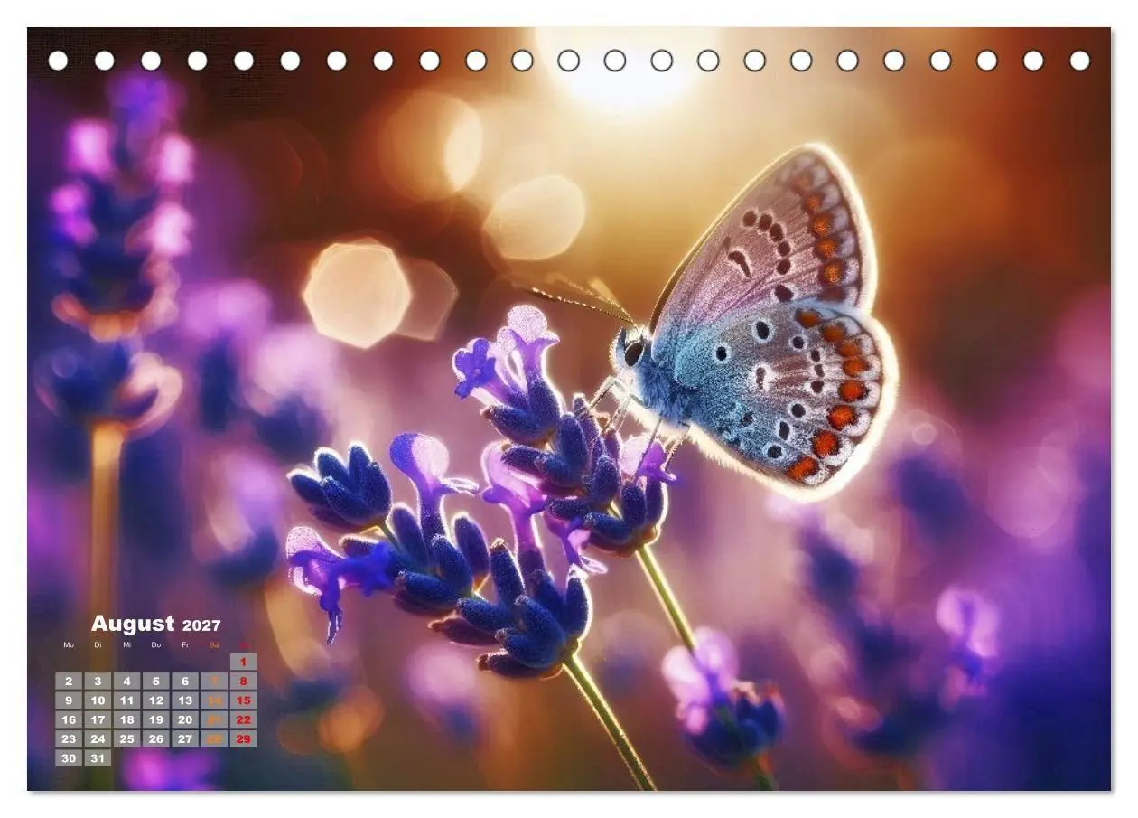 Bild: 9783516878608 | Lavendel für deine Sinne (Tischkalender 2027 DIN A5 quer), CALVENDO...