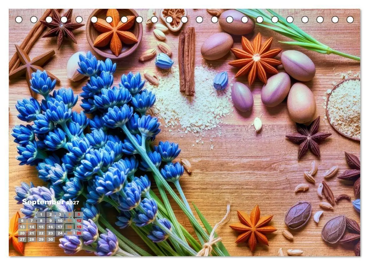 Bild: 9783516878608 | Lavendel für deine Sinne (Tischkalender 2027 DIN A5 quer), CALVENDO...