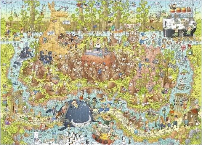 Bild: 4001689298708 | Australian Habitat (Puzzle) | Spiel | In Spielebox | 29870 | Deutsch