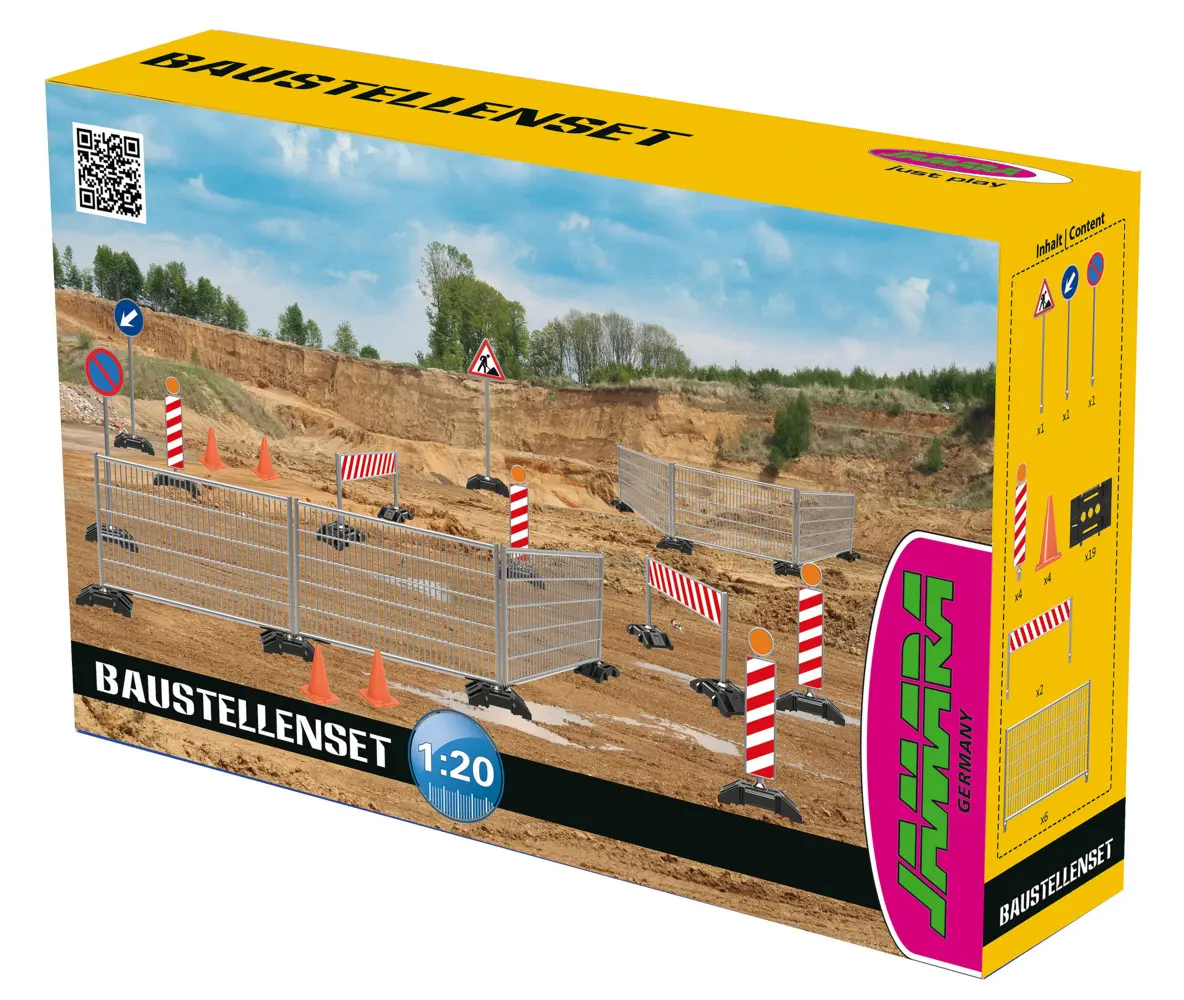Bild: 4042774438708 | Jamara Baustellenset 1:20 | Kartonverpackung | 412413 | Deutsch