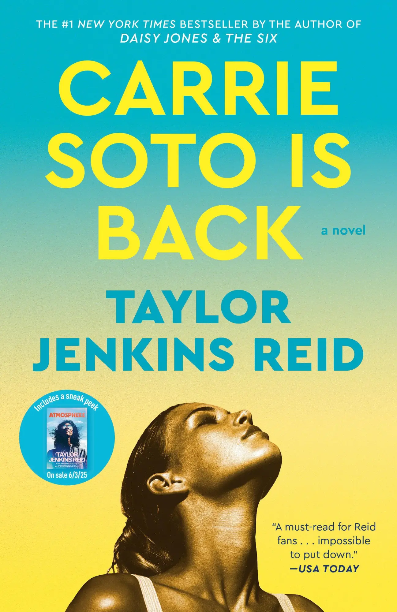 Cover: 9780593158708 | Carrie Soto Is Back | A Novel | Taylor Jenkins Reid | Taschenbuch