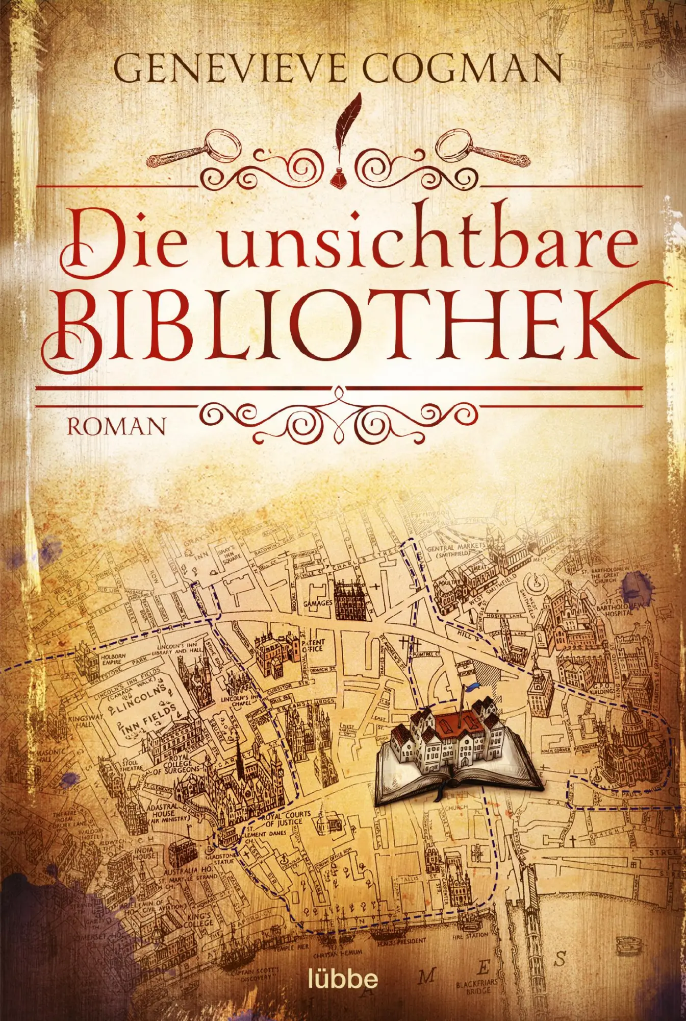 Cover: 9783404208708 | Die unsichtbare Bibliothek | Genevieve Cogman | Taschenbuch | 448 S.