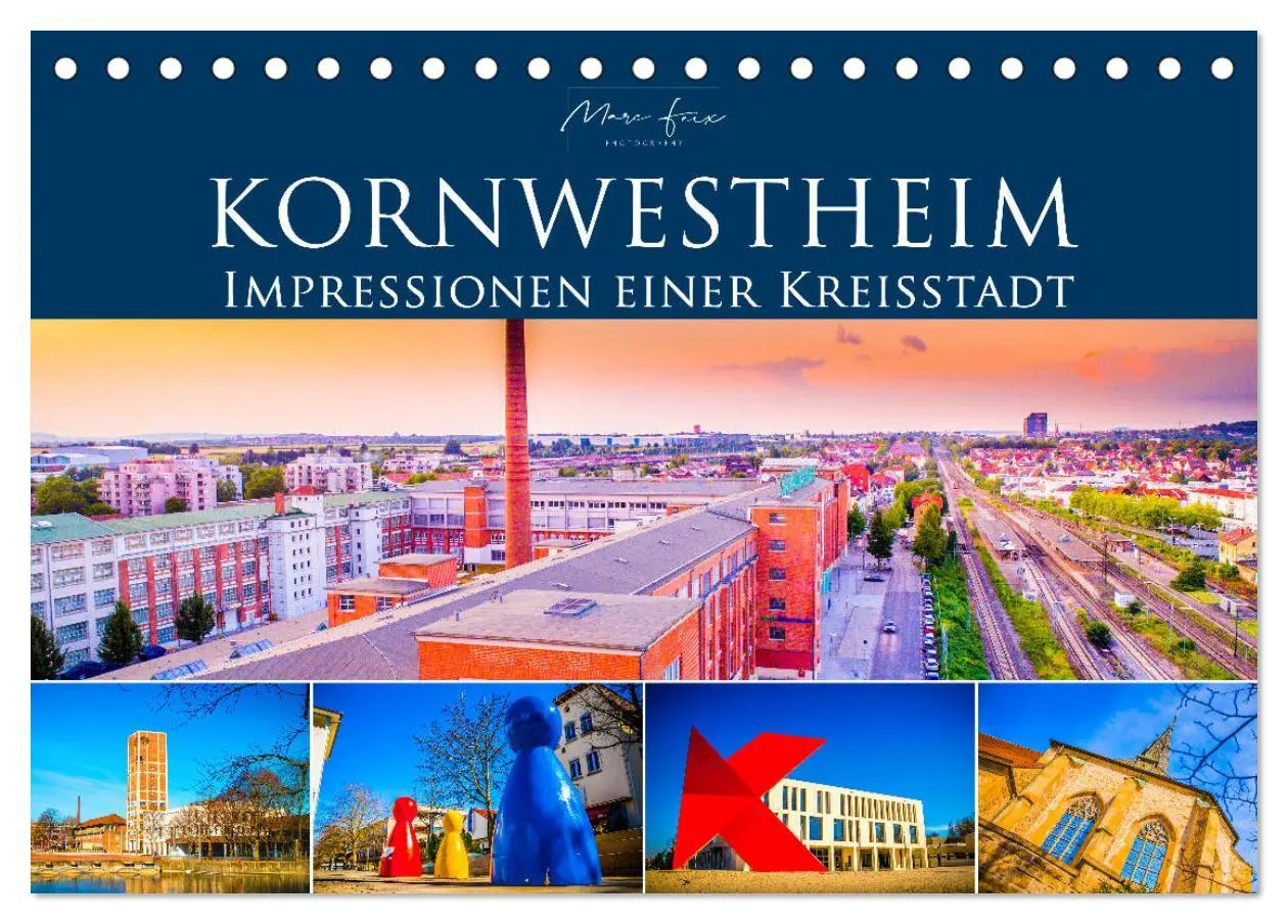 Cover: 9783457778708 | Kornwestheim - Impressionen einer Kreisstadt (Tischkalender 2026...