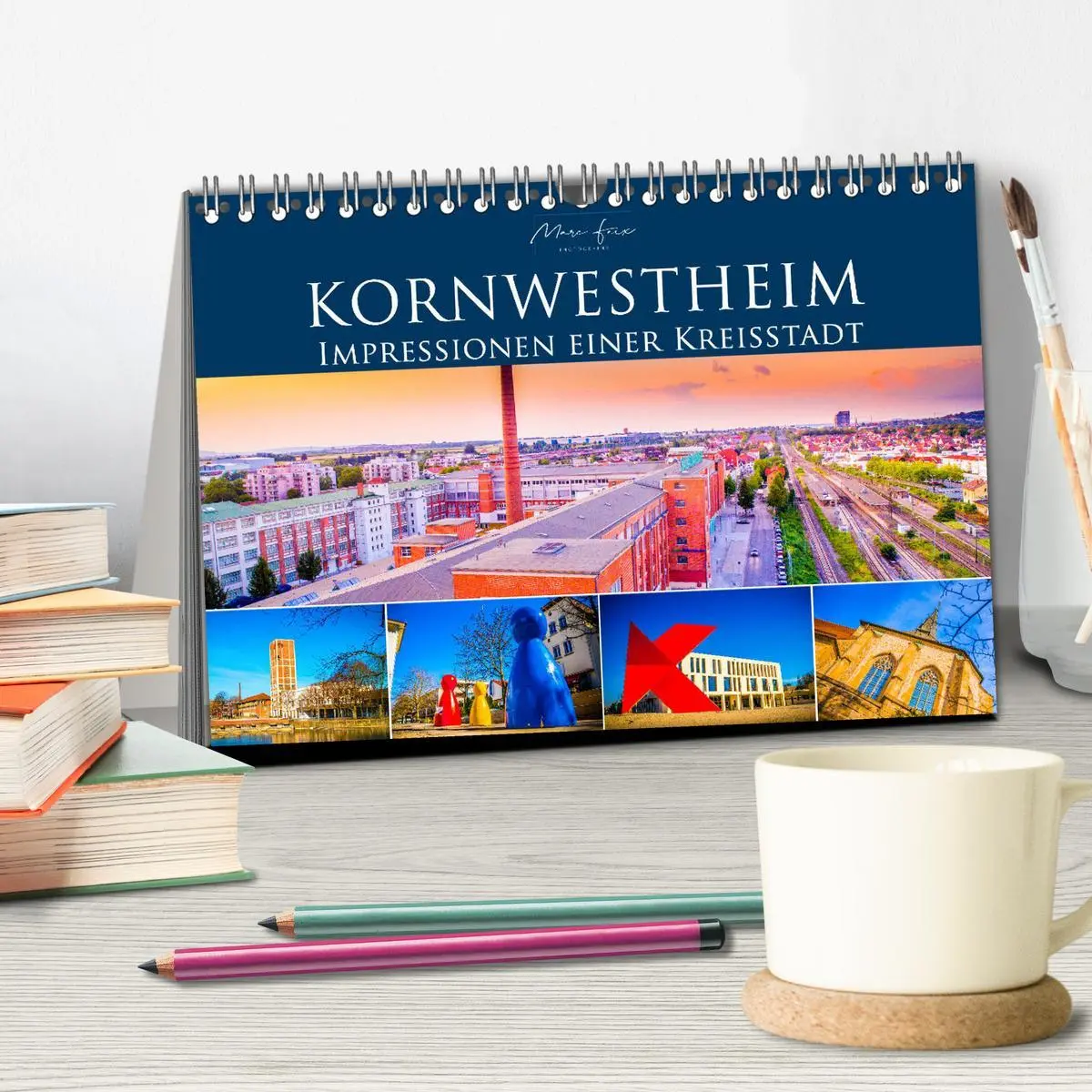 Bild: 9783457778708 | Kornwestheim - Impressionen einer Kreisstadt (Tischkalender 2026...