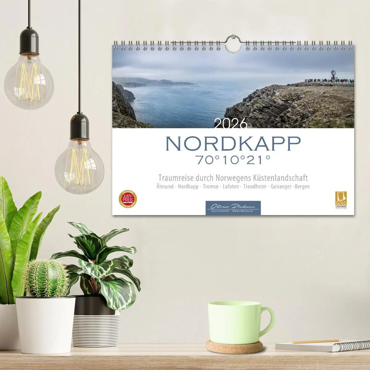 Bild: 9783457848708 | Nordkapp - Norwegens Küstenlandschaft (Wandkalender 2026 DIN A4...