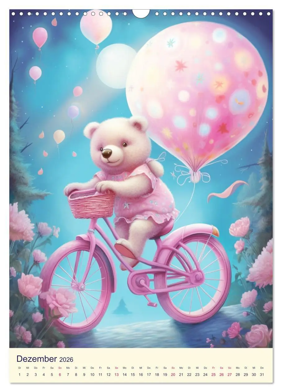Bild: 9783516318708 | Rosa Traumland. Zauberhafte Wunderwelt (Wandkalender 2026 DIN A3...