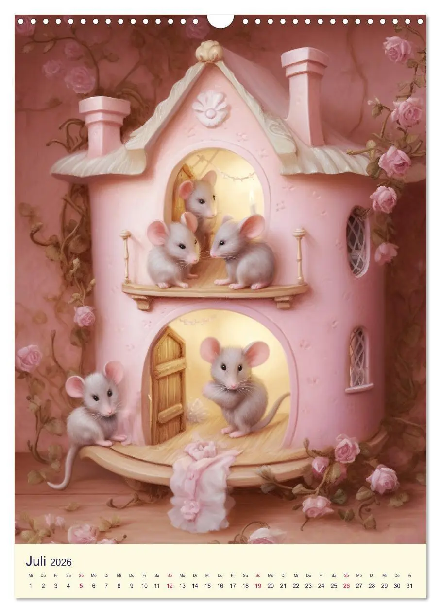 Bild: 9783516318708 | Rosa Traumland. Zauberhafte Wunderwelt (Wandkalender 2026 DIN A3...