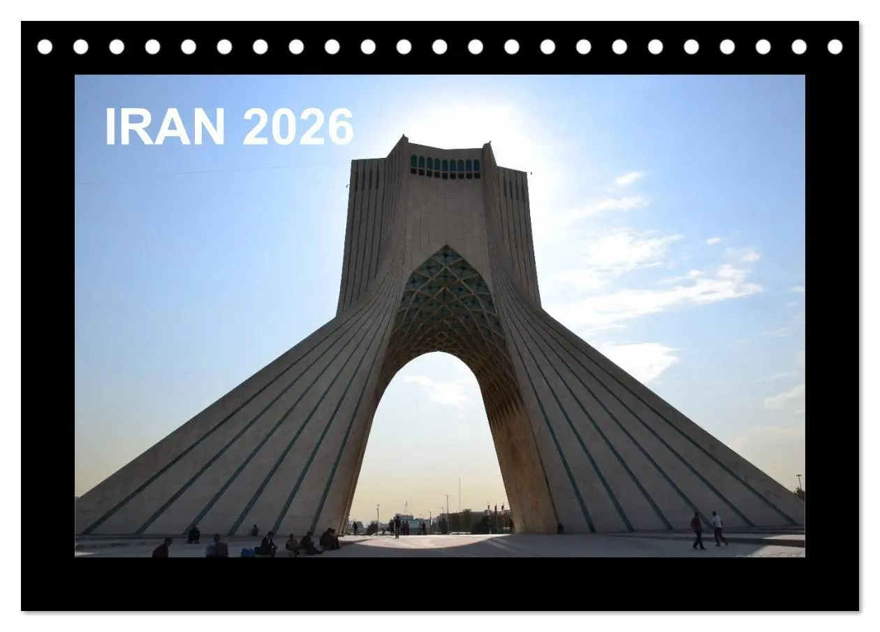 Cover: 9783516168808 | IRAN 2026 (Tischkalender 2026 DIN A5 quer), CALVENDO Monatskalender