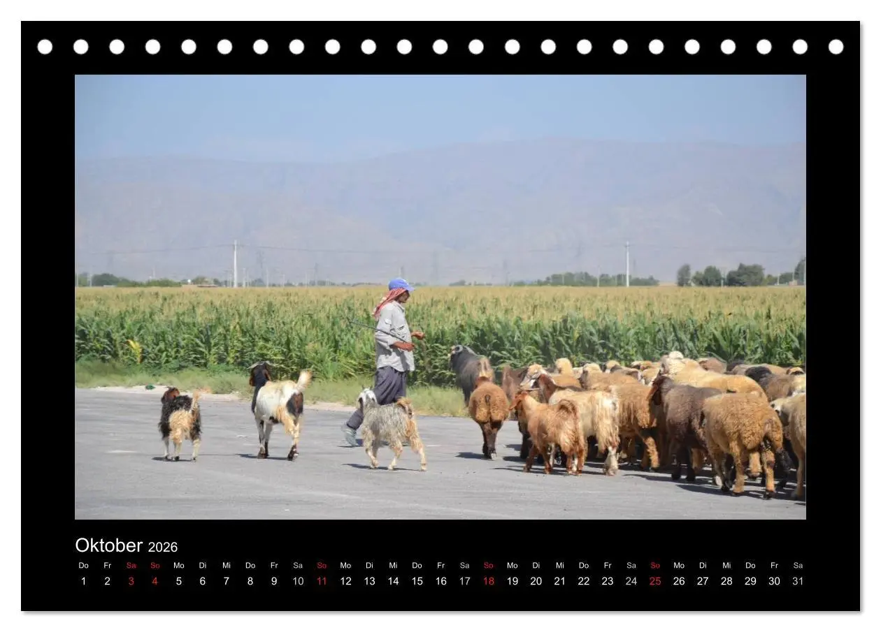 Bild: 9783516168808 | IRAN 2026 (Tischkalender 2026 DIN A5 quer), CALVENDO Monatskalender