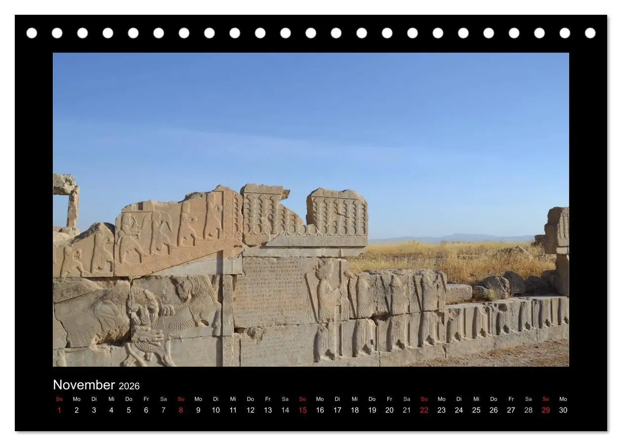 Bild: 9783516168808 | IRAN 2026 (Tischkalender 2026 DIN A5 quer), CALVENDO Monatskalender