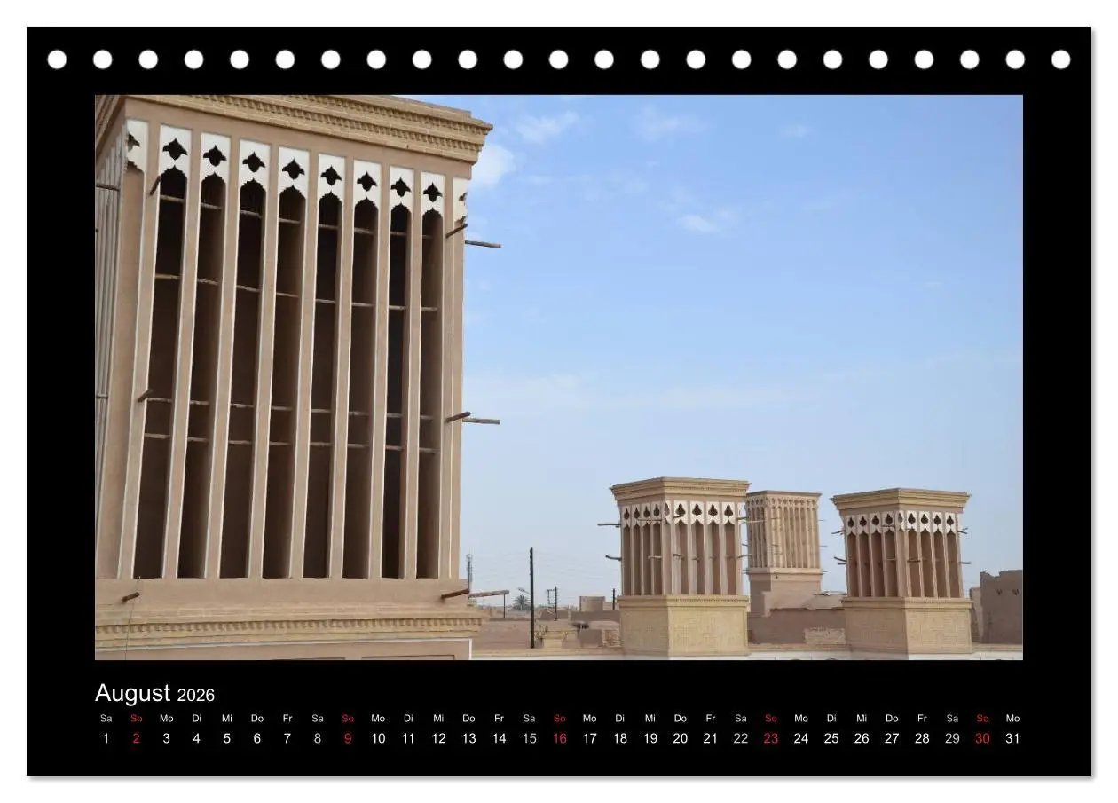 Bild: 9783516168808 | IRAN 2026 (Tischkalender 2026 DIN A5 quer), CALVENDO Monatskalender
