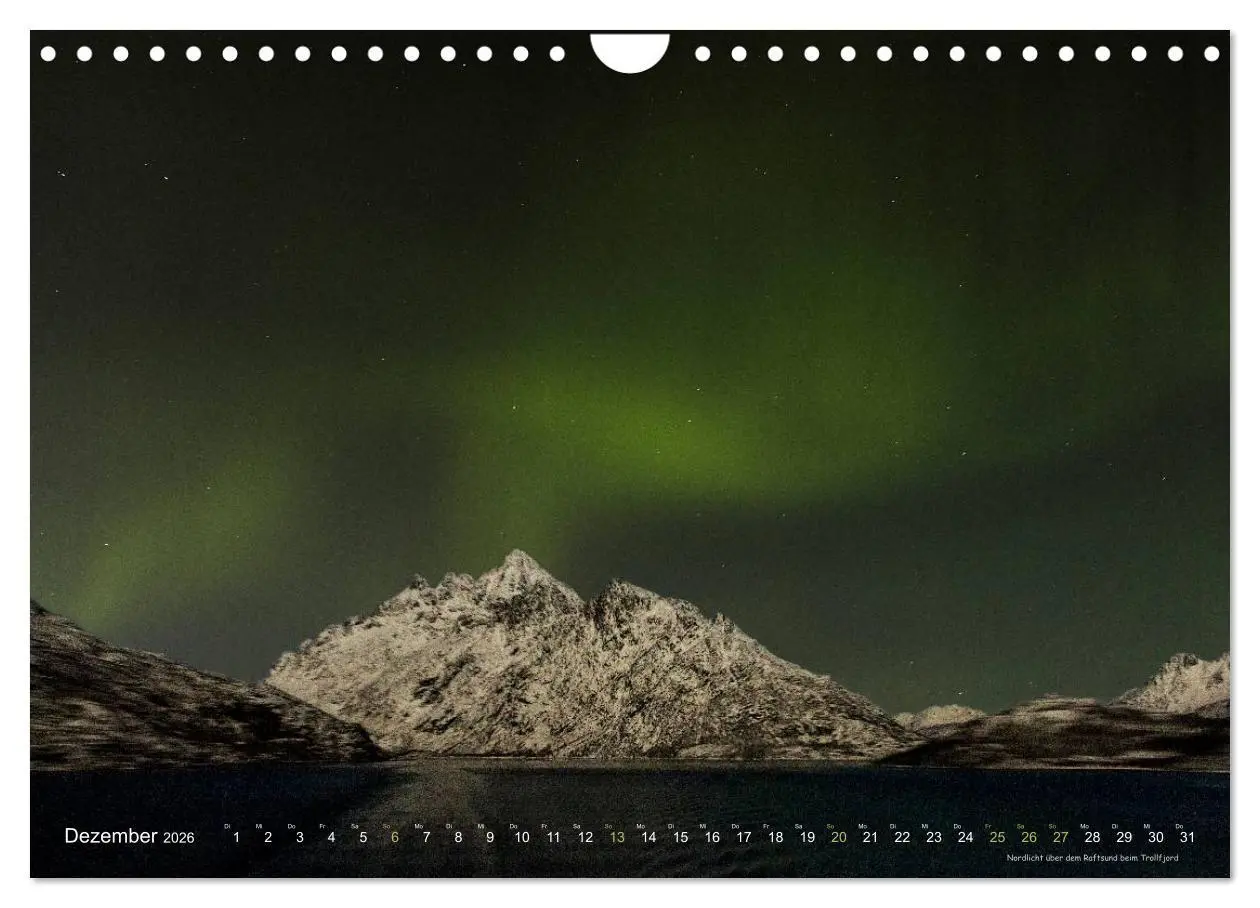 Bild: 9783516238808 | Hurtigruten im Winter - Hunting the light (Wandkalender 2026 DIN A4...