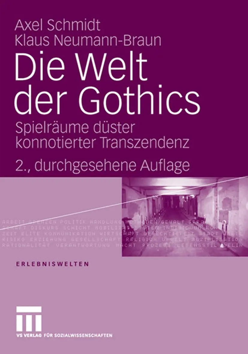 Cover: 9783531158808 | Die Welt der Gothics | Spielräume düster konnotierter Transzendenz