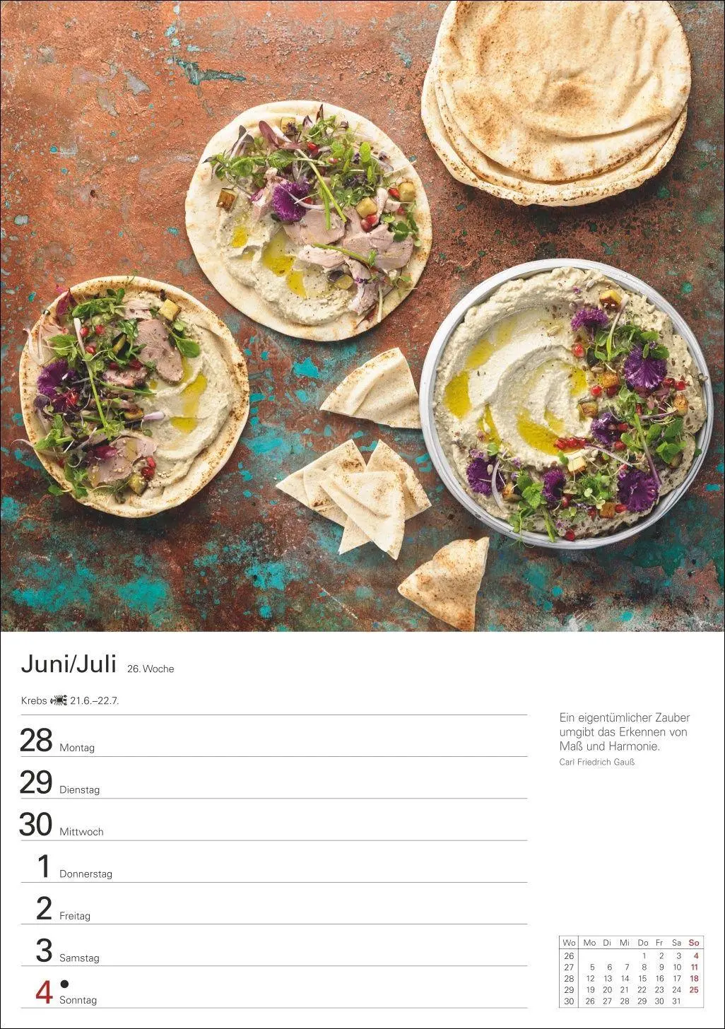 Bild: 9783840038808 | Küchenkalender Wochenplaner 2027 - 53 inspirierende Fotografien | 2027