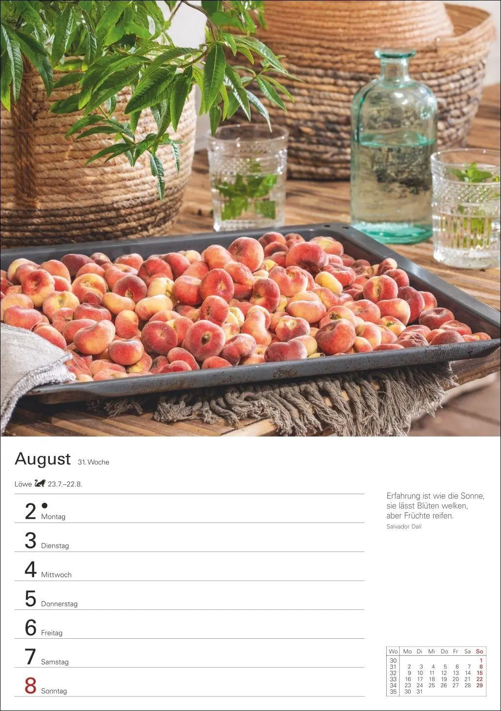 Bild: 9783840038808 | Küchenkalender Wochenplaner 2027 - 53 inspirierende Fotografien | 2027