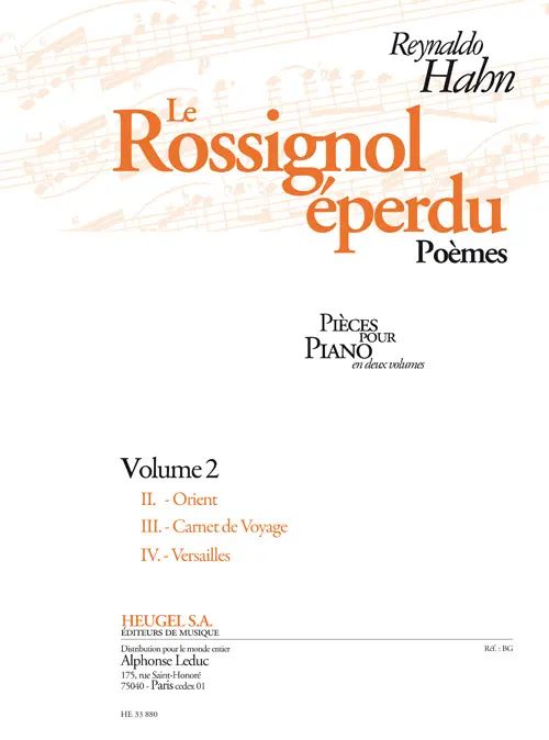 Le rossignol eperdu 2 - poemes