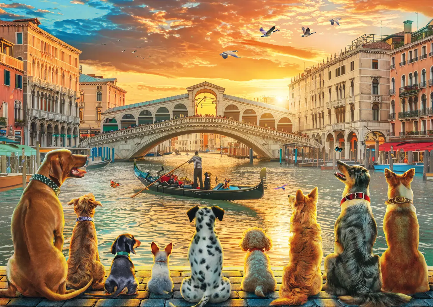 Bild: 4001504588908 | Am Kai | Puzzles Standard 1.000 Teile | Spiel | Schachtel | 58890