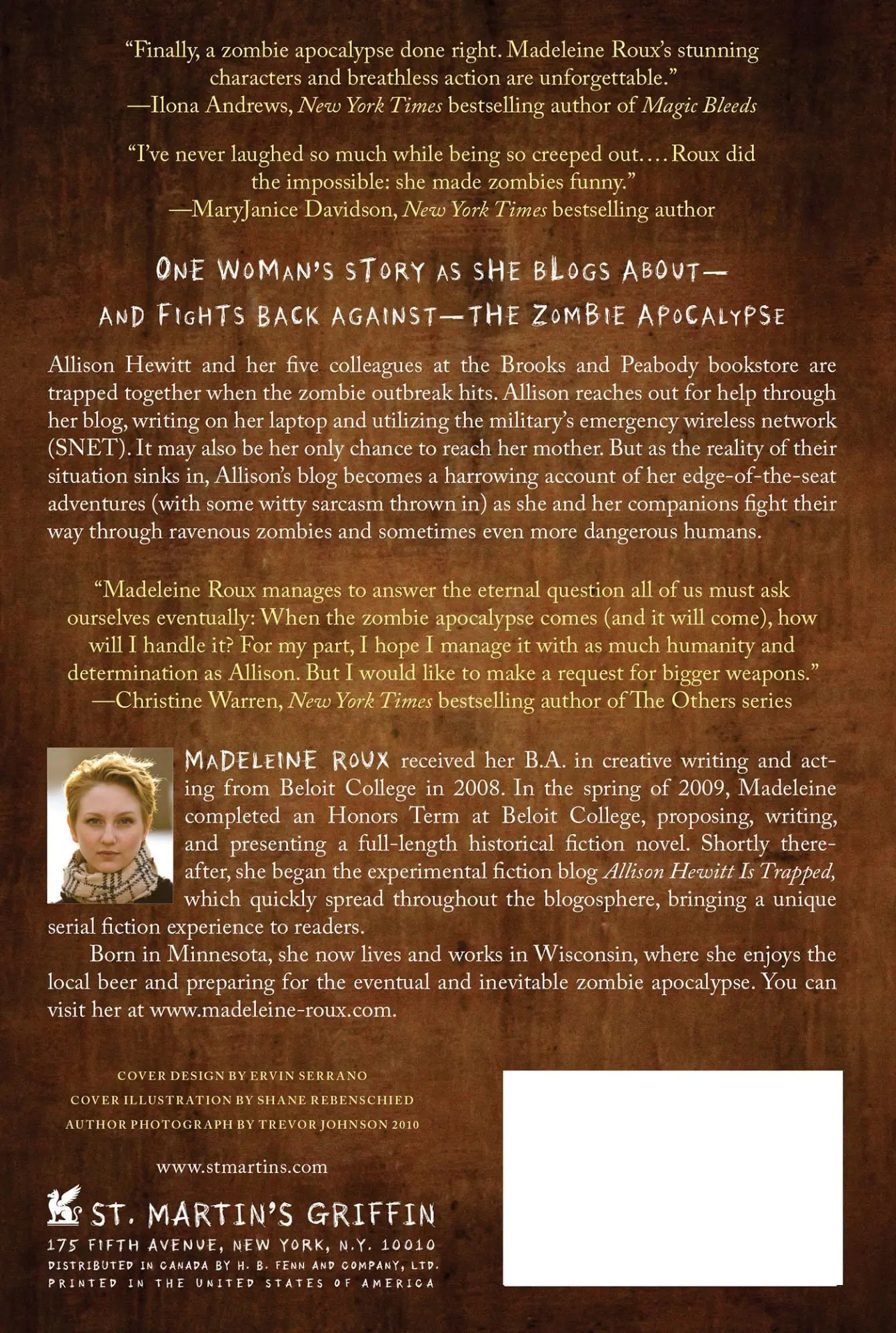 Rückseite: 9780312658908 | Allison Hewitt Is Trapped | Madeleine Roux | Taschenbuch | Englisch
