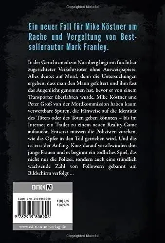 Rückseite: 9782919808908 | Benutzt | Mark Franley | Taschenbuch | 282 S. | Deutsch | 2019