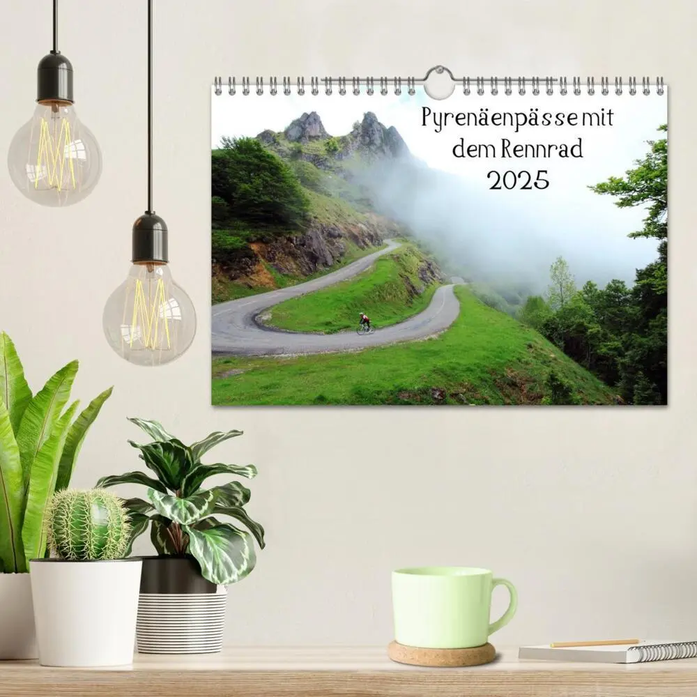 Bild: 9783435808908 | Pyrenäenpässe mit dem Rennrad 2025 (Wandkalender 2025 DIN A4 quer),...