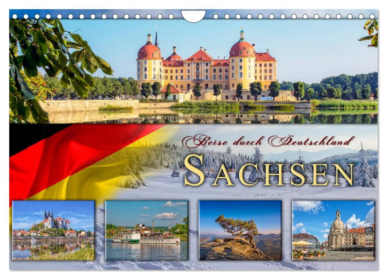 Cover: 9783457828908 | Reise durch Deutschland - Sachsen (Wandkalender 2026 DIN A4 quer),...
