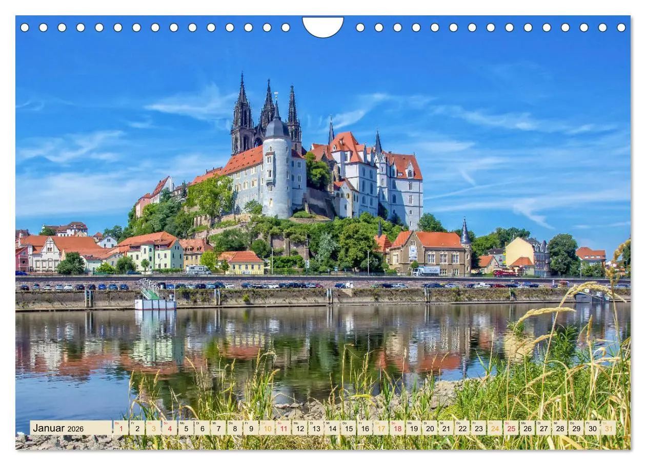 Bild: 9783457828908 | Reise durch Deutschland - Sachsen (Wandkalender 2026 DIN A4 quer),...