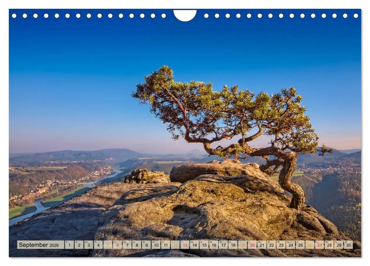Bild: 9783457828908 | Reise durch Deutschland - Sachsen (Wandkalender 2026 DIN A4 quer),...
