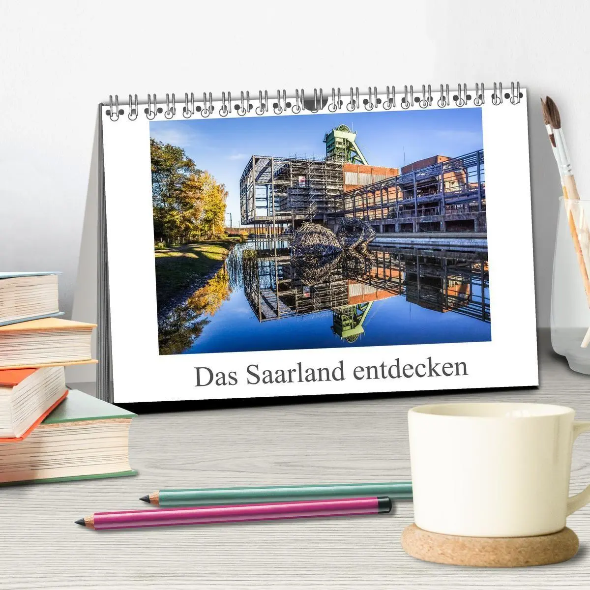 Bild: 9783569628908 | Das Saarland entdecken (Tischkalender 2027 DIN A5 quer), CALVENDO...