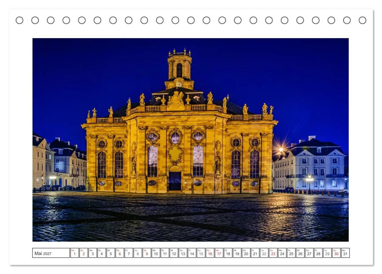 Bild: 9783569628908 | Das Saarland entdecken (Tischkalender 2027 DIN A5 quer), CALVENDO...