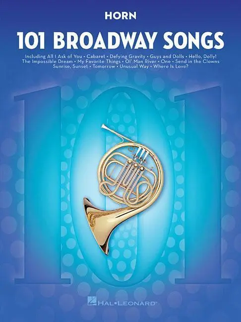 Cover: 888680099008 | 101 Broadway Songs for Horn | Taschenbuch | Buch | Englisch | 2016