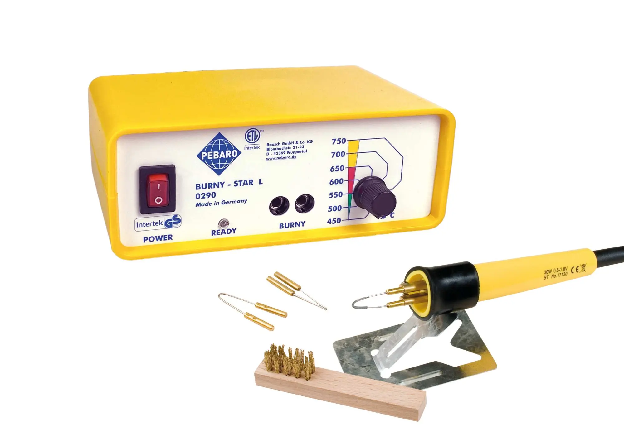 Cover: 4006094029008 | PEBARO 0290 - Profi Brandmal-Station mit Brandmalkolben und...