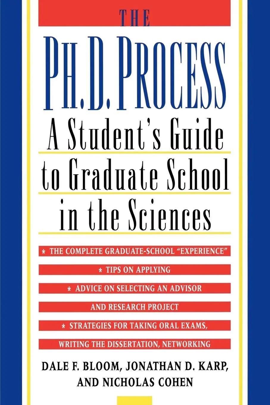 Cover: 9780195119008 | The PH.D. Process | Dale F. Bloom (u. a.) | Taschenbuch | Englisch