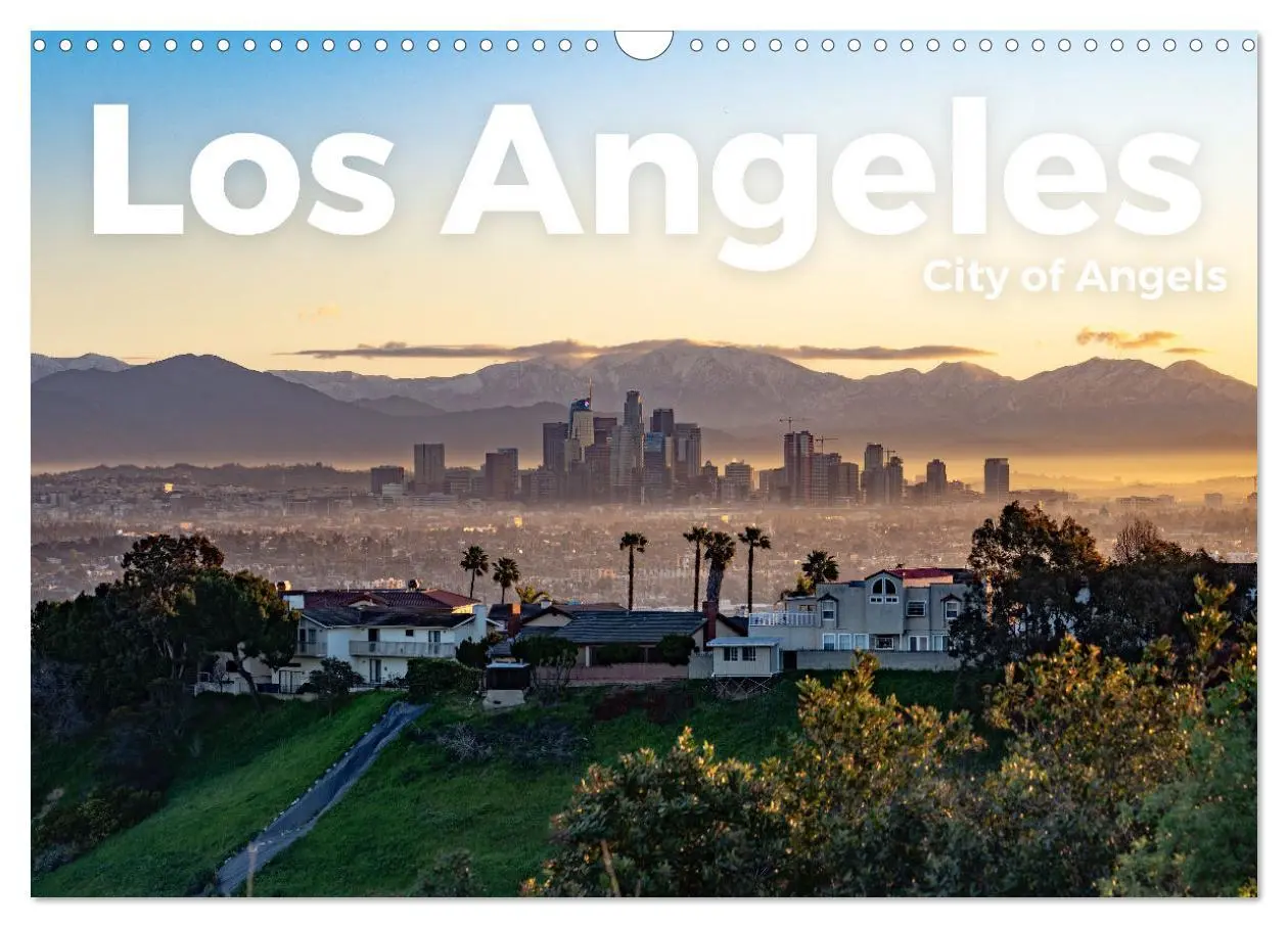 Cover: 9783435009008 | Los Angeles - City of Angels (Wandkalender 2025 DIN A3 quer),...
