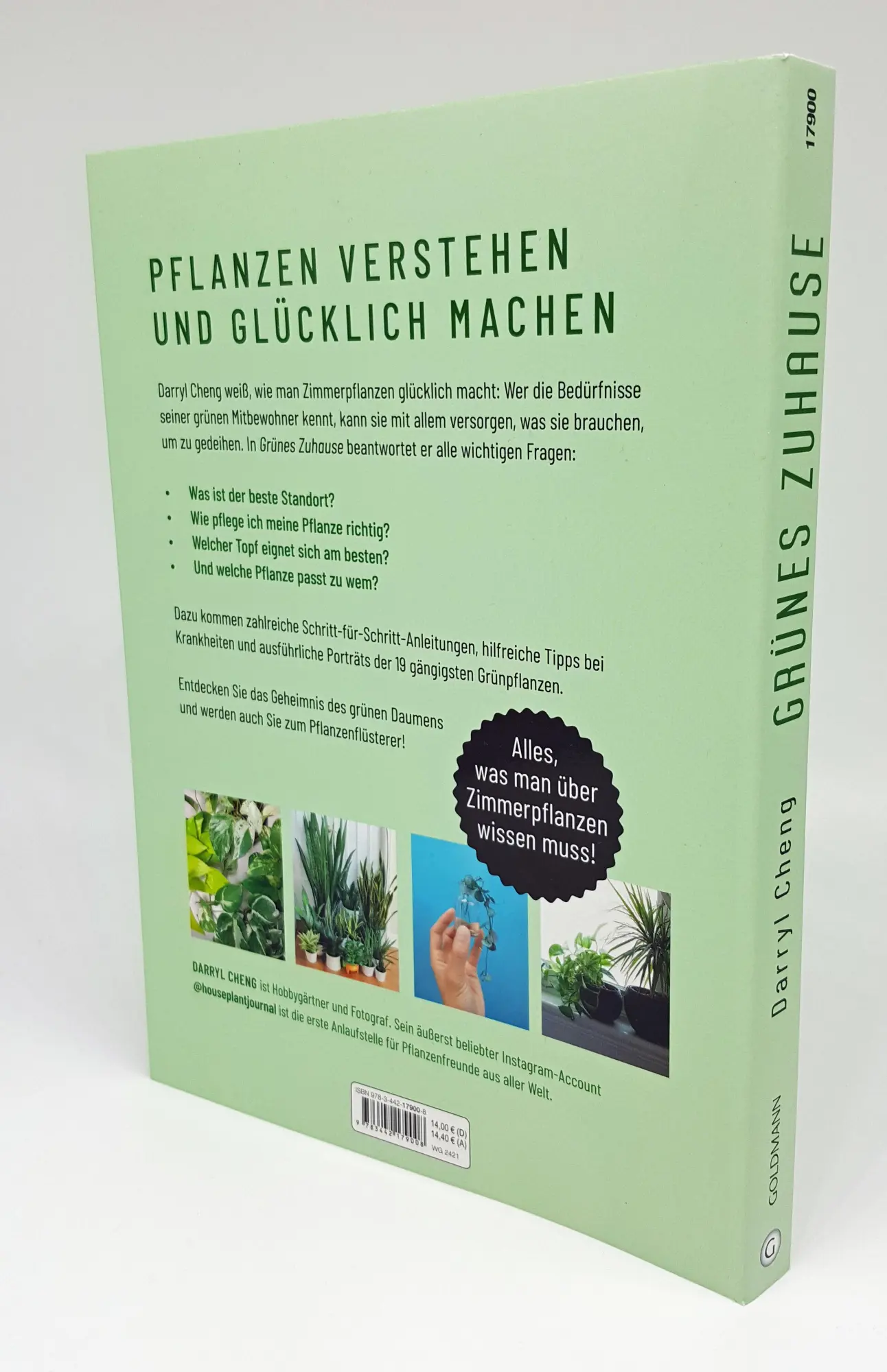 Bild: 9783442179008 | Grünes Zuhause | Der Survial-Guide für Zimmerpflanzen | Darryl Cheng