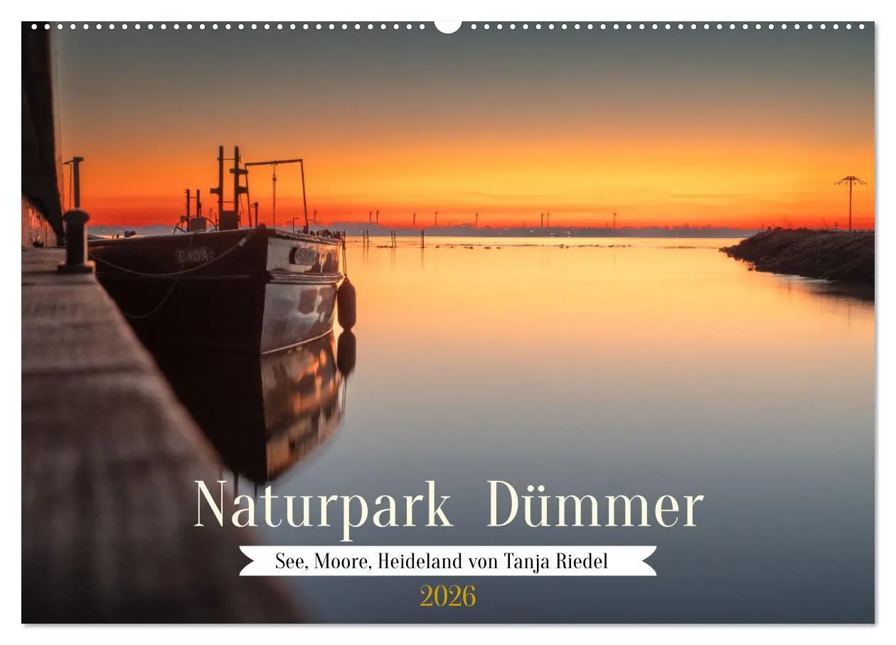 Cover: 9783457339008 | Naturpark Dümmer (Wandkalender 2026 DIN A2 quer), CALVENDO...